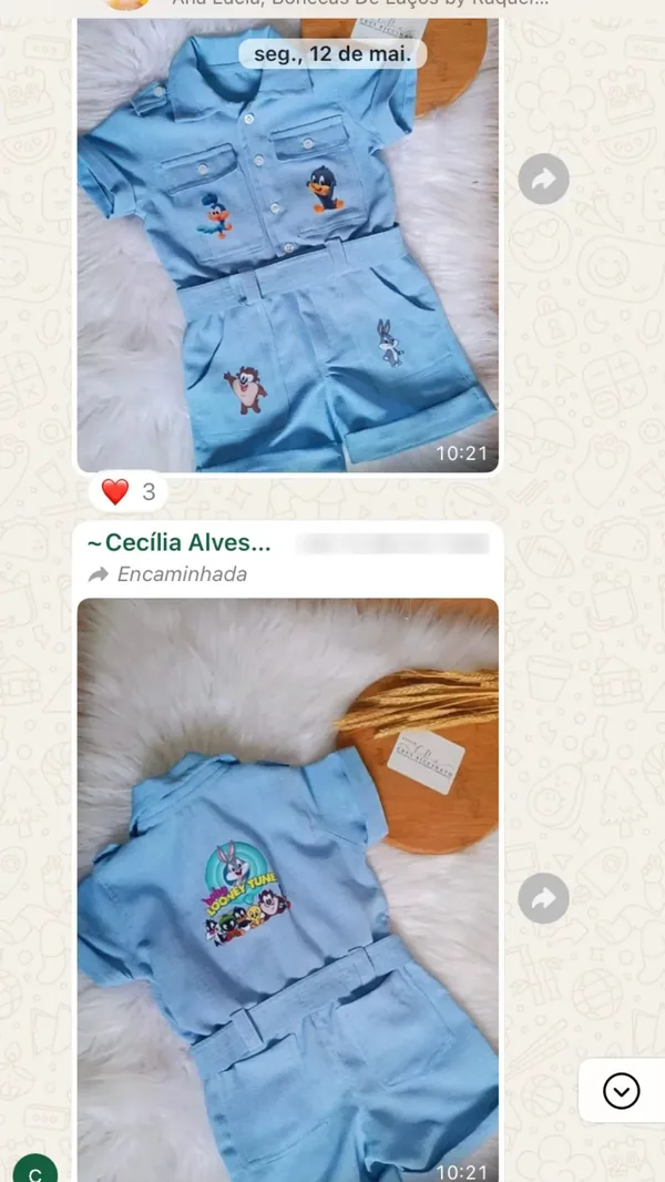 Peça feita por aluna da Costuragi · 37